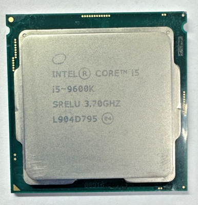 INTEL CORE i5-9600K SRELU - SIX CORE - 3.70GHz - 9M - Socket LGA1151 #1801