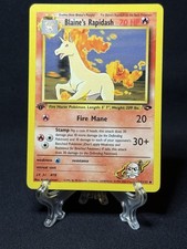 Blaine's Rapidash 33/132 Gym Challenge Regular 1st Edition on eBay