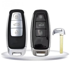 Smart Car Key Shell Case Fob for Audi A1 A3 A4 A6 A7 A8 E-Tron Q5 Q8 Q7 C8 D5 R3