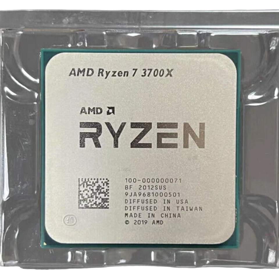 AMD Ryzen 7 3700X Ryzen 7 R7 2700x Ryzen 7 R7 1700X Socket AM4 CPU Processor - Image 2 of 3