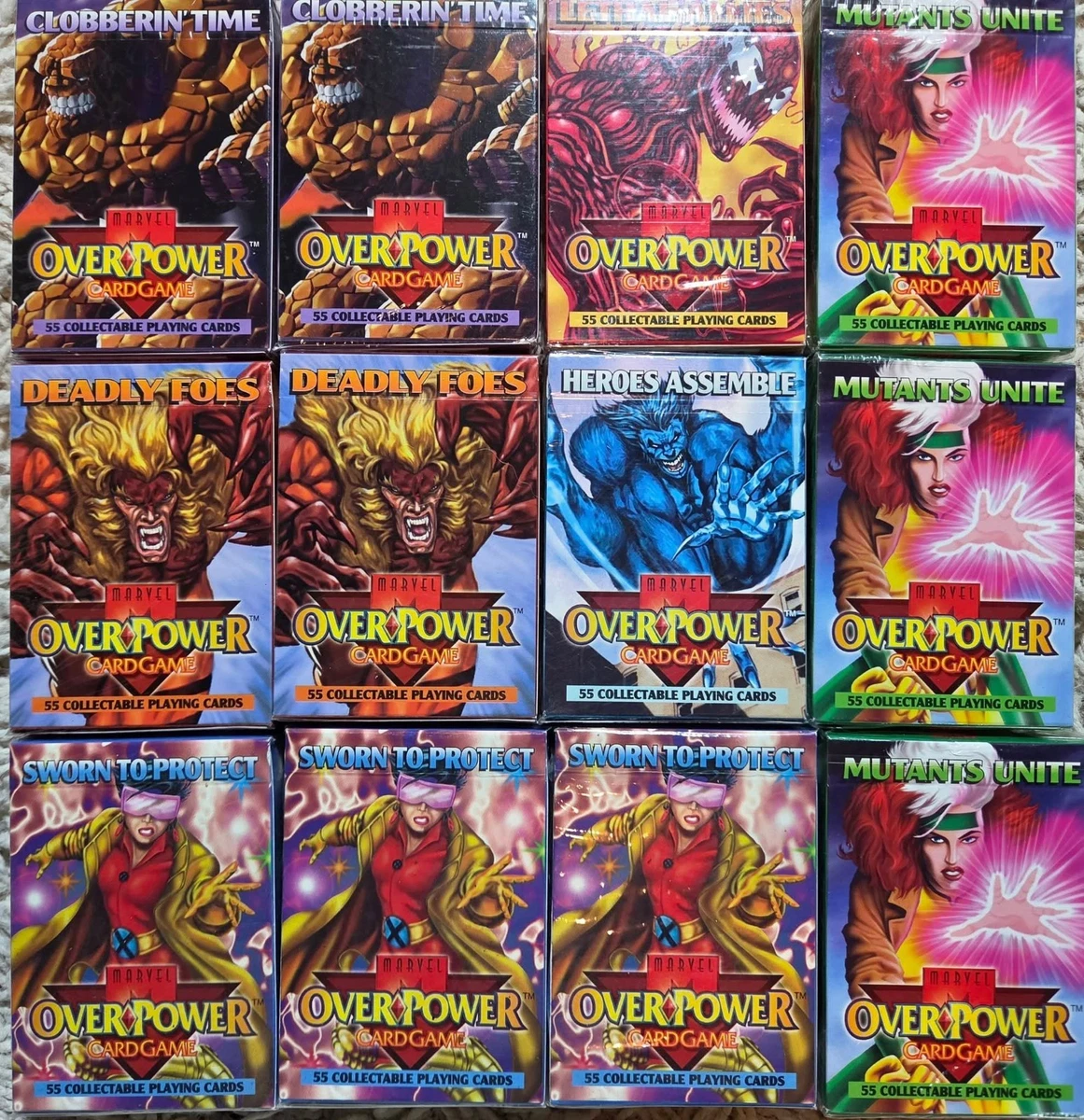 OverPower Marvel Trading Card Games in English for sale | eBay