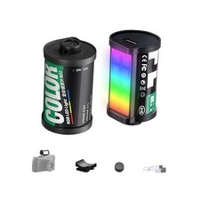 Pcs Ultra Mini RGB Led Ligh for Camera Portable Full-Color Cold Shoe Lights 10