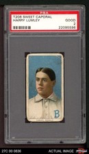 1909 T206 Harry Lumley Superbas (Dodgers) PSA 2 - GOOD
