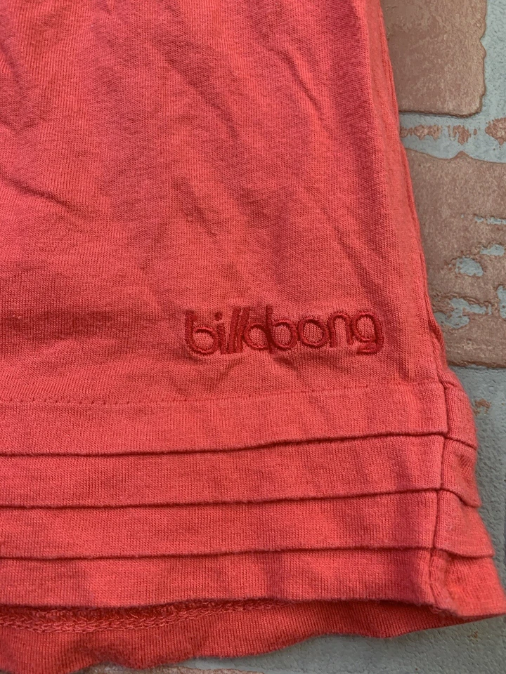 Vestido Billabong sin mangas para mujer talla pequeña naranja cuello en V liso vestido para el sol Foto 2 de 4