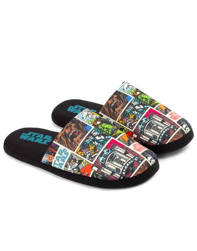 Zapatillas de mula negras de Star Wars para hombre - Imagen 3 de 23