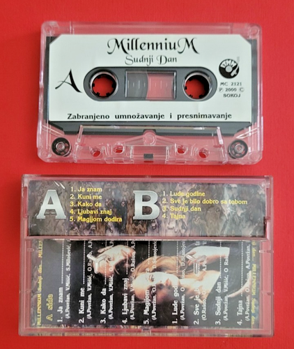 MILLENNIUM SUDNJI DAN YUGOSLAVIA CROATIA SERBIA BOSNIA MACEDONIA CASSETTE TAPE - Picture 2 of 2