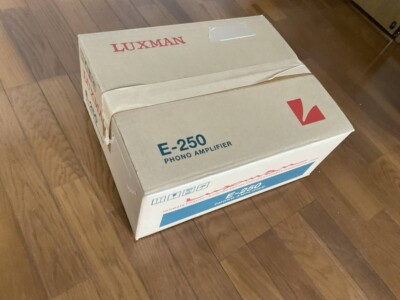 LUXMAN E-250 phono equalizer amplifier Load adjustment function Fully Working