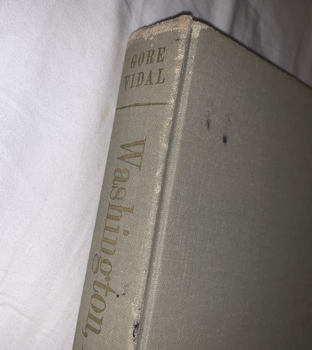 VINTAGE 1967 Hardcover 1st Edition "WASHINGTON, D.C." A NOVEL GORE VIDAL Rare - Picture 3 of 12