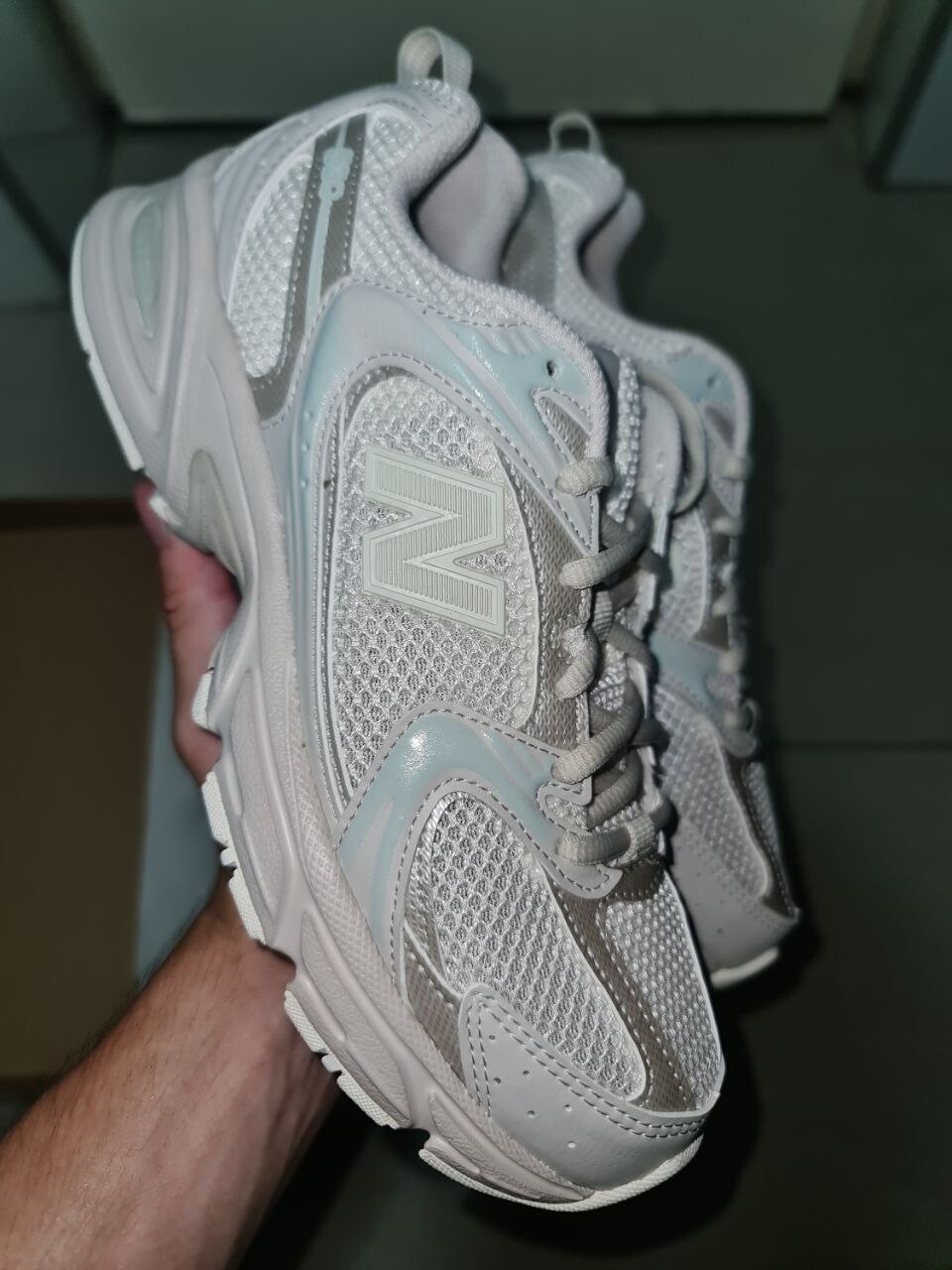 Size 6 - New Balance 530 Moonbeam Sea Salt for sale online | eBay