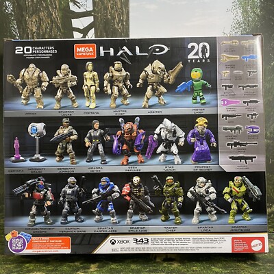 Mega Construx Halo 20th Anniversary Figure Pack - Carter Atriox