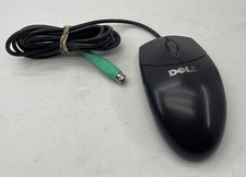 Vintage Dell Logitech M-S69 2-Button Mechanical Ball Mouse Wired PS/2 Connector