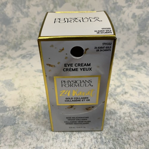 Physicians Formula 24-Karat Gold Collagen Eye Cream 0.43oz ( Lot of 2 ) New - Picture 2 of 6
