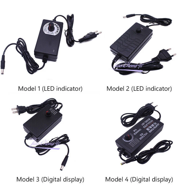adjustable power supply chargers DC 1-36V AC100-240V Converter adapter switching - Image 3 of 4