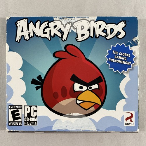 Angry Birds PC CD-ROM Rovio Entertainment CDR275D1 Pre-Owned Good Condition