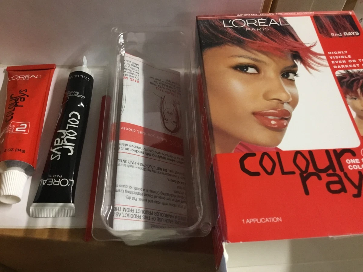 Loreal red 2024 hair color