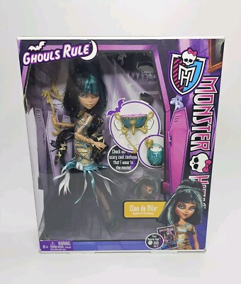 Monster High Ghouls Rule Cleo De Nile - New In Box - 2012
