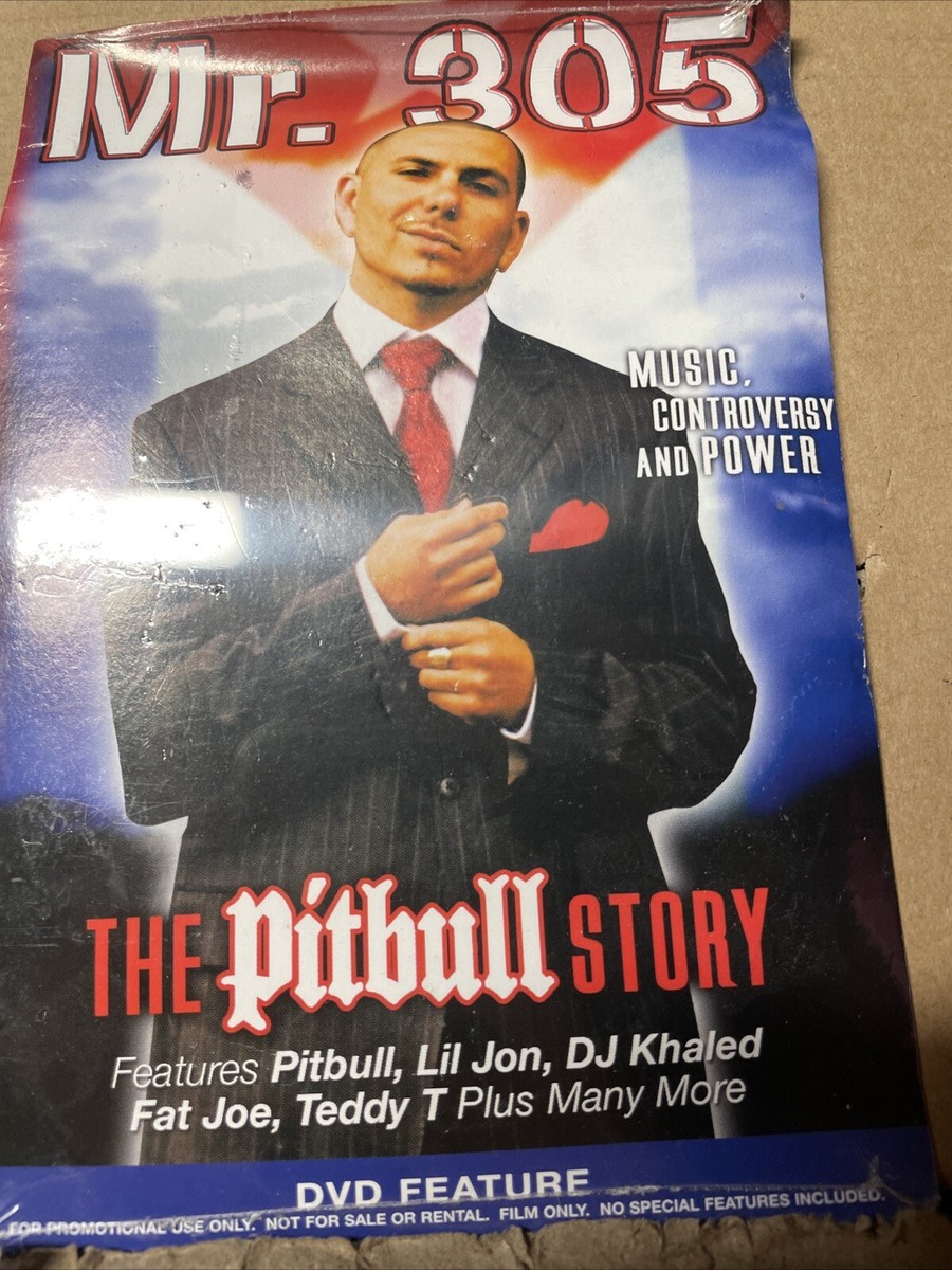 The Pitbull Story DVD RARE PROMO EDITION / SEALED Mr. 305 Mr