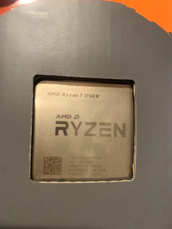 AMD ryzen 7 1700x cpu NEW (open box) - Image 4 of 4