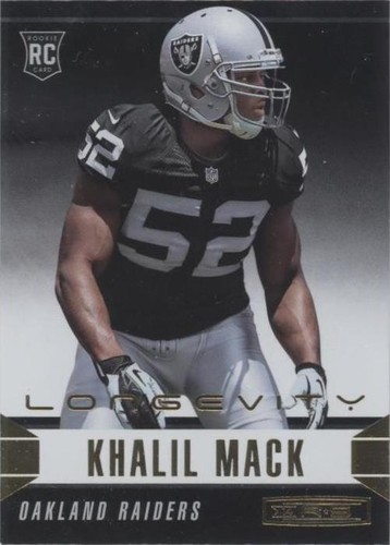 PANINI NFLカード ROOKIES AND STARS KHALIL MACK RAIDERS 02/25 #158 送料無料 中古 IT2 2014 Panini Rookies & Stars Khalil Mack RC #158 Oakland Raiders | eBay