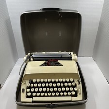 Vintage Sears Constellation II Manual Portable Typewriter W/ Case thumbnail