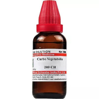 Willmar Schwabe India Carbo Vegetabilis 200 CH (30ml)