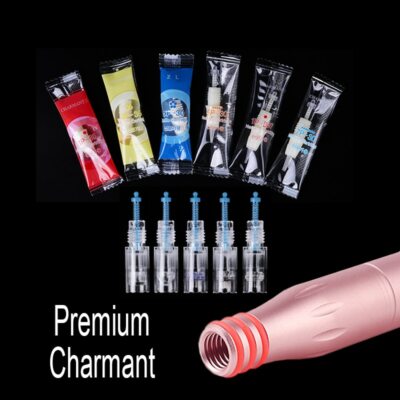 10pcs Tattoo Eyebrow Lips Nano Needles Cartridge For Premium Charmant 3 Machine