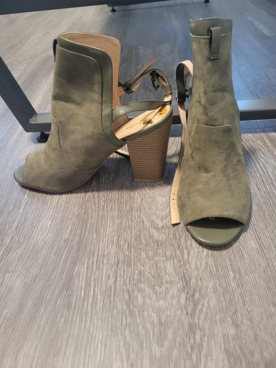 Ankle Boots Sling Back Booties Dolce Vita Boots Open Toe Ankle