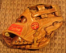 Rawlings Pro 1.000 rare infielder's baseball glove mitt; HOH Heart Of The Hide