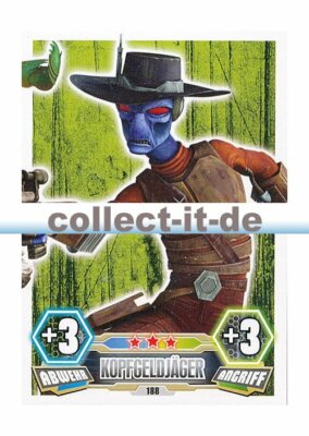 Force Attax Serie 3 188 - KOPFGELDJÄGER - Strike Force - Söldner