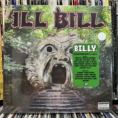 ILL BILL - BILLY (WHITE VINYL 2LP)  2023!!  RARE!!  NON PHIXION + LA COKA NOSTRA