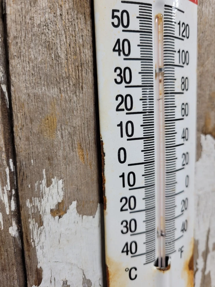 VINTAGE DR PEPPER PORCELAIN SIGN OLD SODA THERMOMETER US COLA DRINK BEVERAGE POP - Image 3 of 4