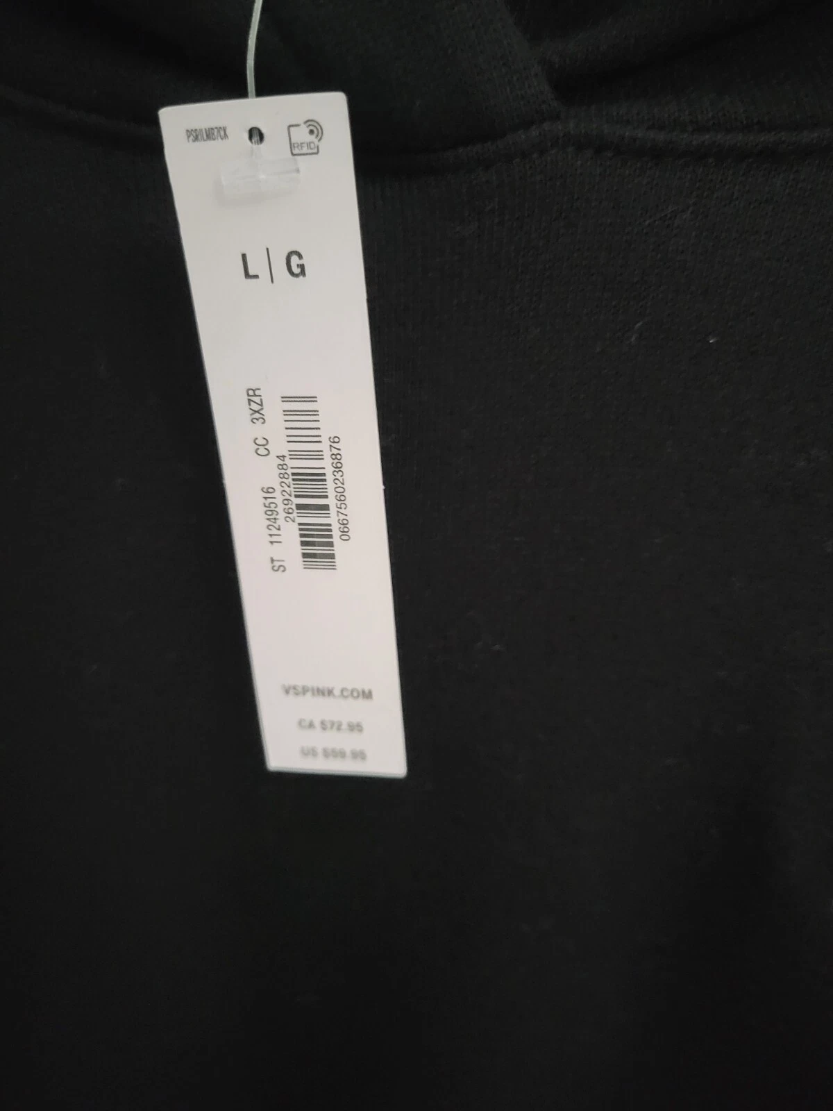 UNDERCOVER Felpa con cappuccio Victoria Secret rosa grande