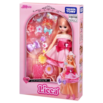 【LICCA】 TAKARA TOMY JAPAN LICCA CHAN DOLL LD-06 LONG HAIR LIKA EX LA94819