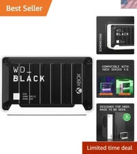 Lightweight 2TB Gaming SSD - Portable External Drive for Xbox & Laptop Users