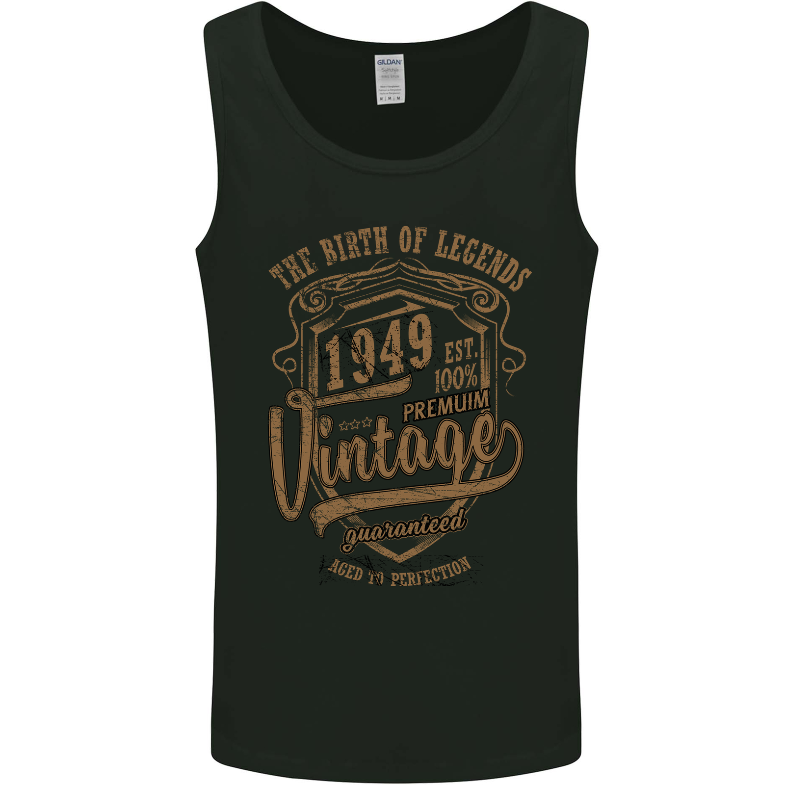Birth of Legends 76th Birthday 1949 Mens Vest Tank Top