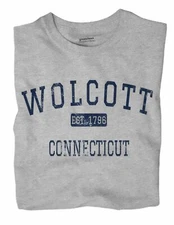 Wolcott Connecticut CT T-Shirt EST
