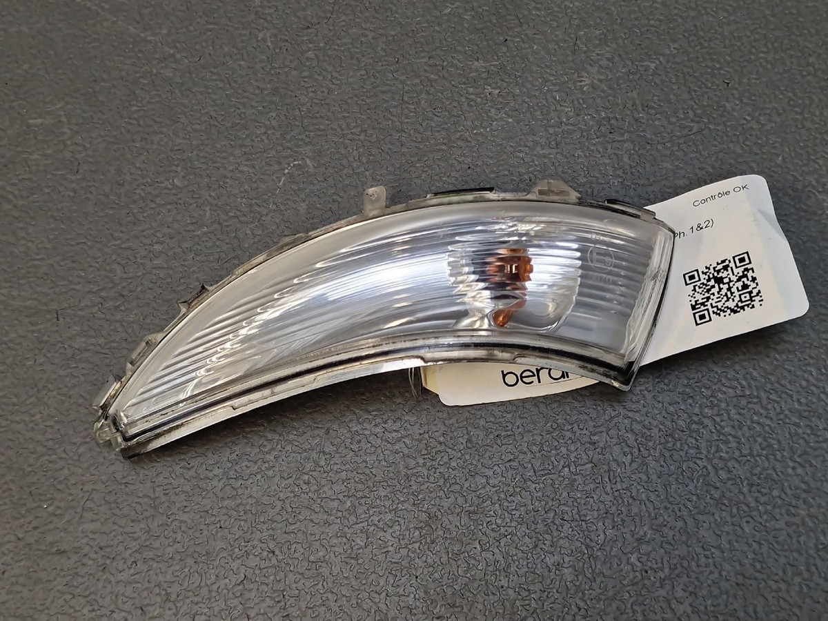 Twowinds - Clignotant Rétroviseur Compatible Avec Renault Clio 4 (à Partir De 2012) Captur (à Partir De 2012) - Latéral Gauche (côté Conducteur) - 261659450R - Indicateur