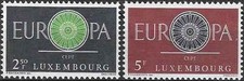 Timbres Europa CEPT Luxembourg 587/588 ** - 82607FS