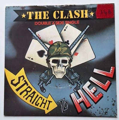 The Clash ''Straight to Hell'' 1982 CBS Records UK 7''Single   45rpm 