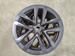 21 Tesla Model S OEM Factory Arachnid Gloss Black Wheels Rims 2012 - 2020 OEM