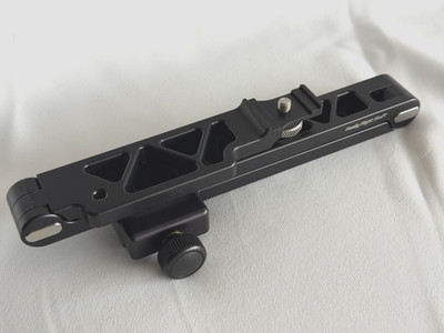 Really Right Stuff RRS WPF-1 A Wedding Pro Folding Flash Bracket with dovetail.