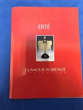 ERTE' "Glamour In Bronze" Statue Sales Product Heavy Card Stock Lithographs