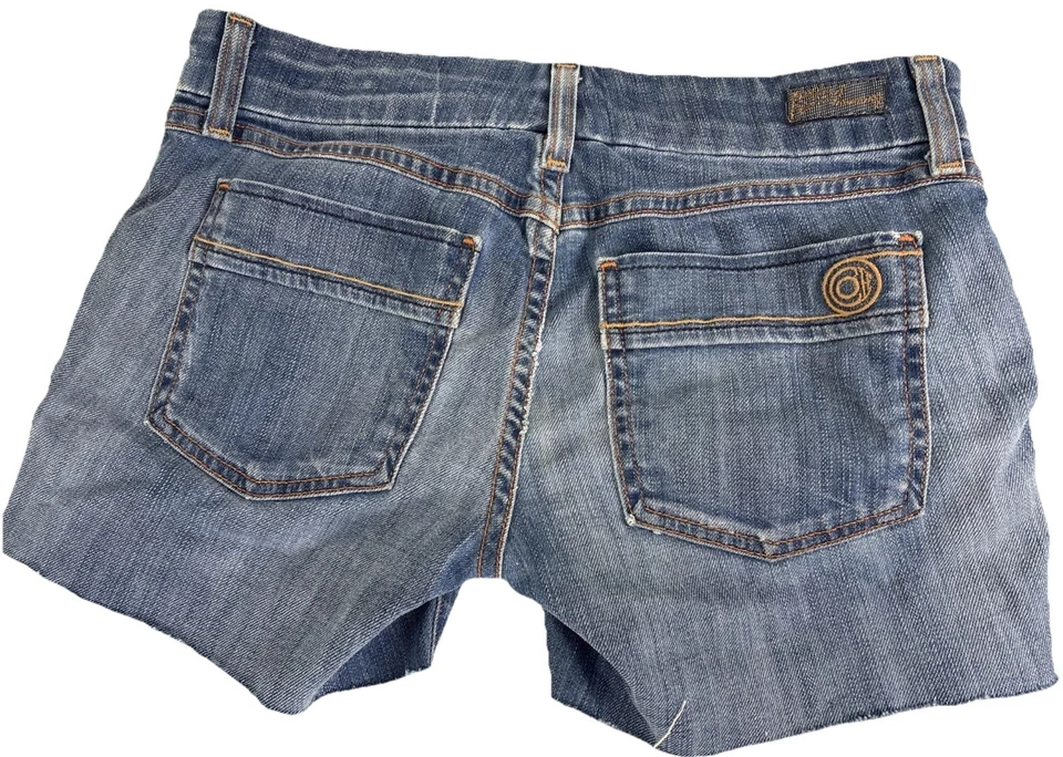 Citizens Of Humanity Low Rise Cut-Off Denim Shorts Size 26 Blue Jeans - Image 2 of 4