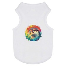'Colourful Otter' Pet Dog / Cat T-Shirt (PT047490)