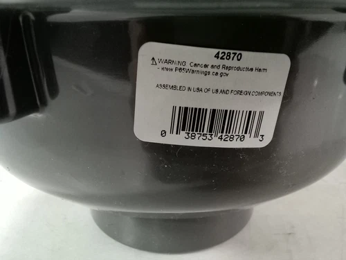 Oatey PROFLO PF42870 3" PVC Roof Drain with Plastic Dome - Black - Picture 2 of 7