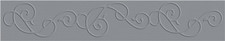 New - QUICKUTZ Embossing Folder 2x12in - FLOURISH Retired