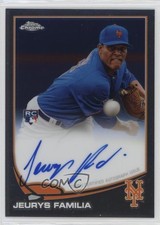 2013 Topps Chrome Rookie Auto Jeurys Familia #59 Auto n1u