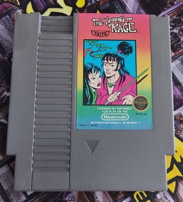 The Legend of Kage NES Nintendo Entertainment System US NTSC