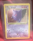 Pokémon Gengar Fossil Holo Rare 80 HP Stage 2 Wizards of the Coast English