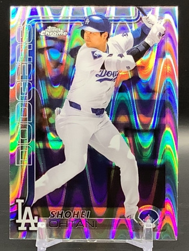 2025 Topps Chrome Shohei Ohtani Raywave Refractor #1 LA Dodgers